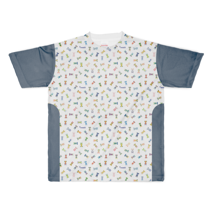 フルグラフィックTシャツ - XL - 両面印刷(2)