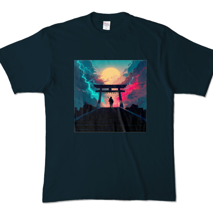 カラーTシャツ - XL - ネイビー (濃色)