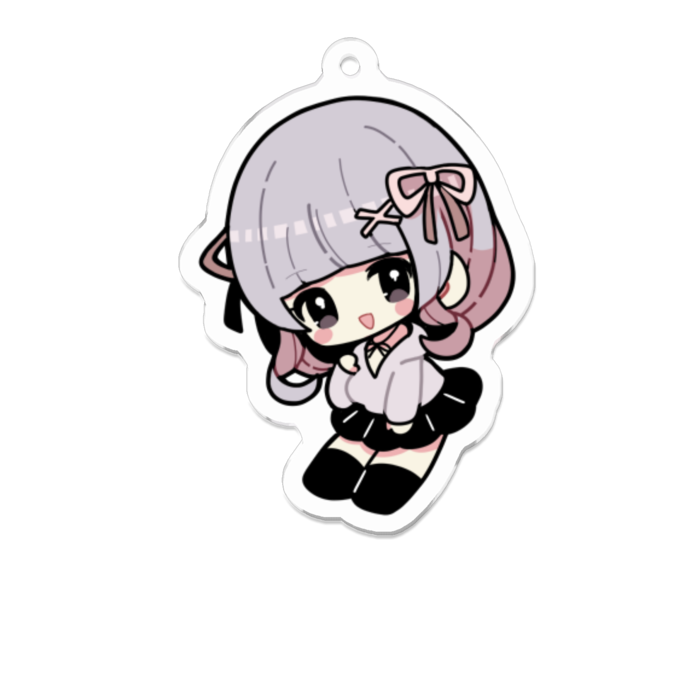 アクリルキーホルダーA - 70 x 70 (mm)