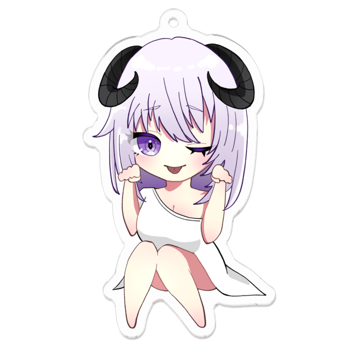 いたずらっ子Ver.アクキー - 70 x 70 (mm)
