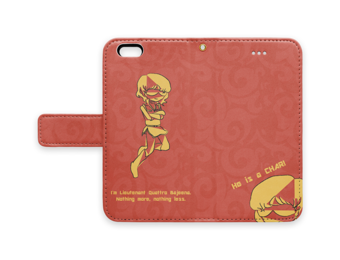 手帳型iPhoneケース - iPhone6 - ストラップ穴 あり