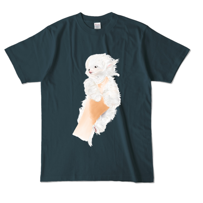 カラーTシャツ - L - デニム (濃色)