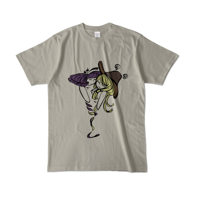 カラーTシャツ - L - シルバーグレー