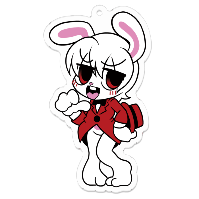 アクリルキーホルダー - 70 x 70 (mm)