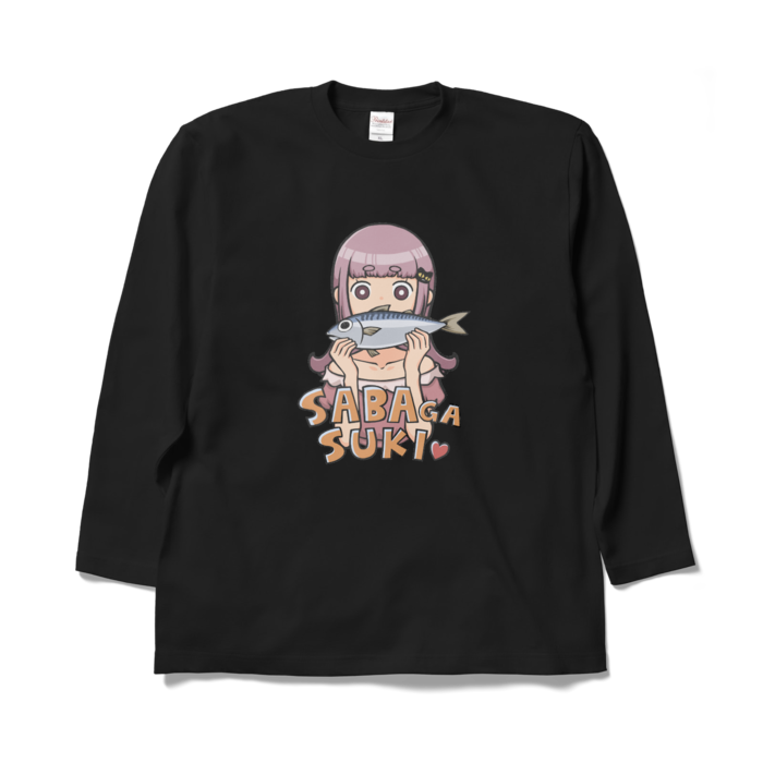 ロングスリーブTシャツ - XL - ブラック