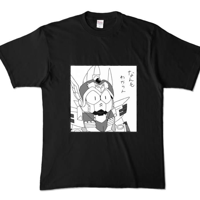 Tシャツ - XL - ブラック (濃色)_モノクロ