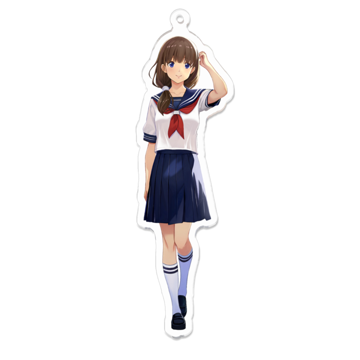アクリルキーホルダー - 100 x 100 (mm)