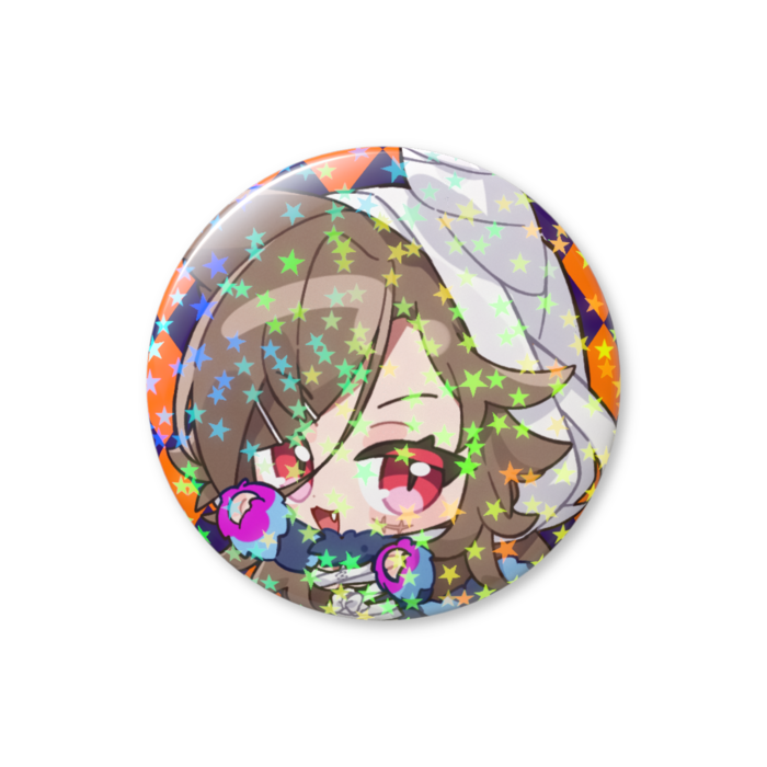 【syucat-B】ホログラム缶バッジ - 44mm