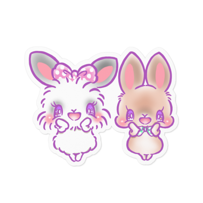 ステッカー - 100 x 100 (mm)