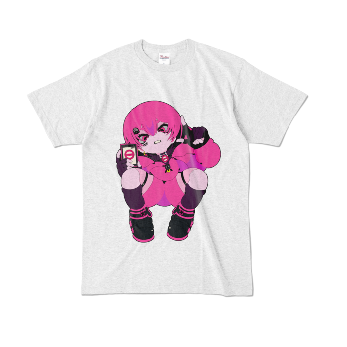 カラーTシャツ - L - アッシュ (淡色)