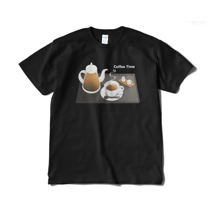 Tシャツ短納期　黒色　XL