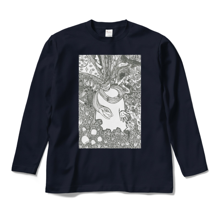 ロングスリーブTシャツ - M - ネイビー