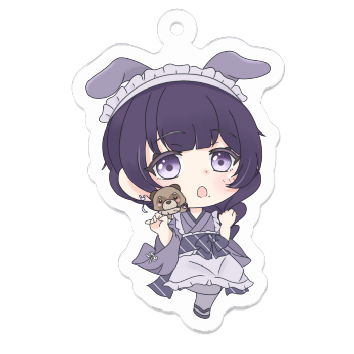 アクリルキーホルダー - 50 x 50 (mm)