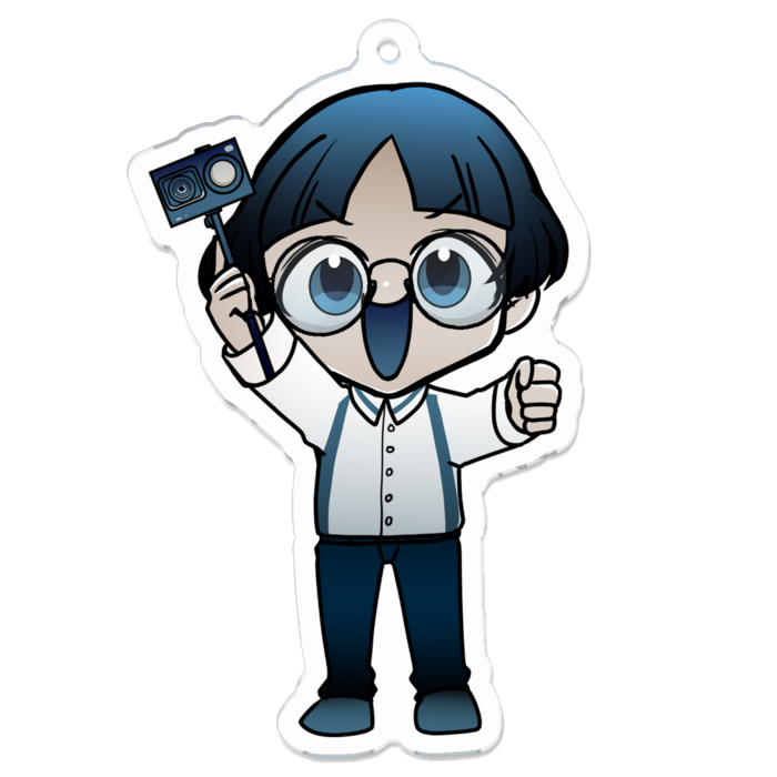 アクリルキーホルダー - 70 x 70 (mm)