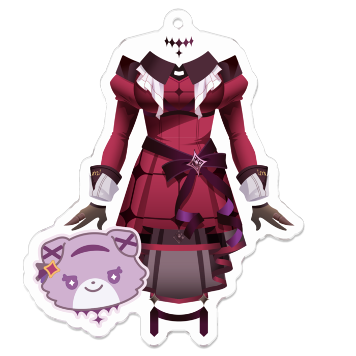 アクリルキーホルダー - 70 x 70 (mm)