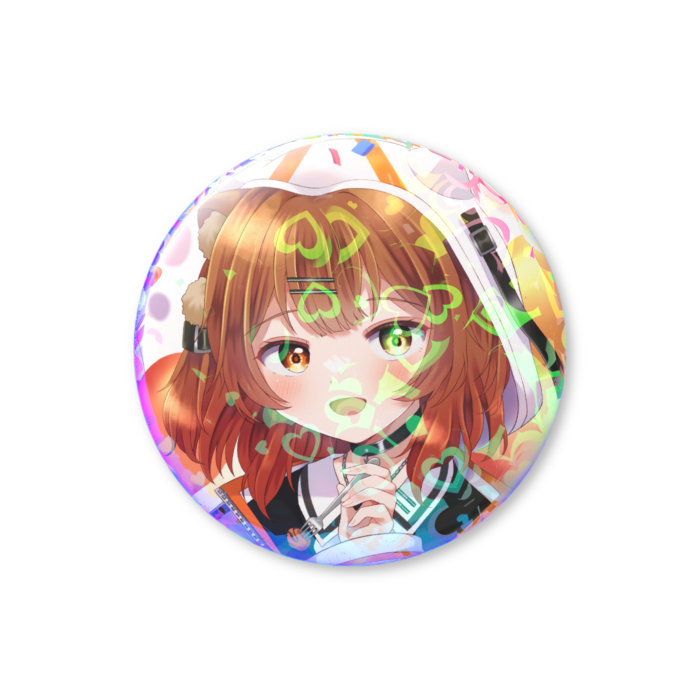 ホログラム缶バッジ - 32mm