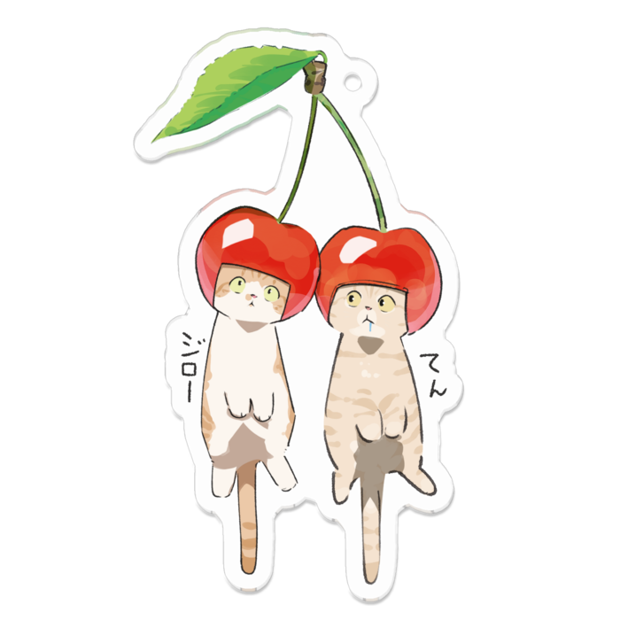 アクリルキーホルダー - 70 x 70 (mm)