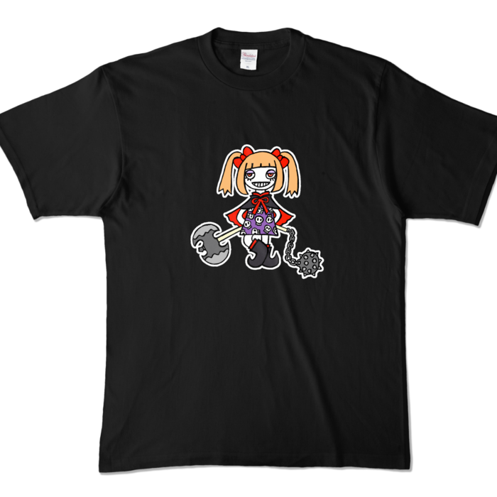 カラーTシャツ - XL - ブラック (濃色)