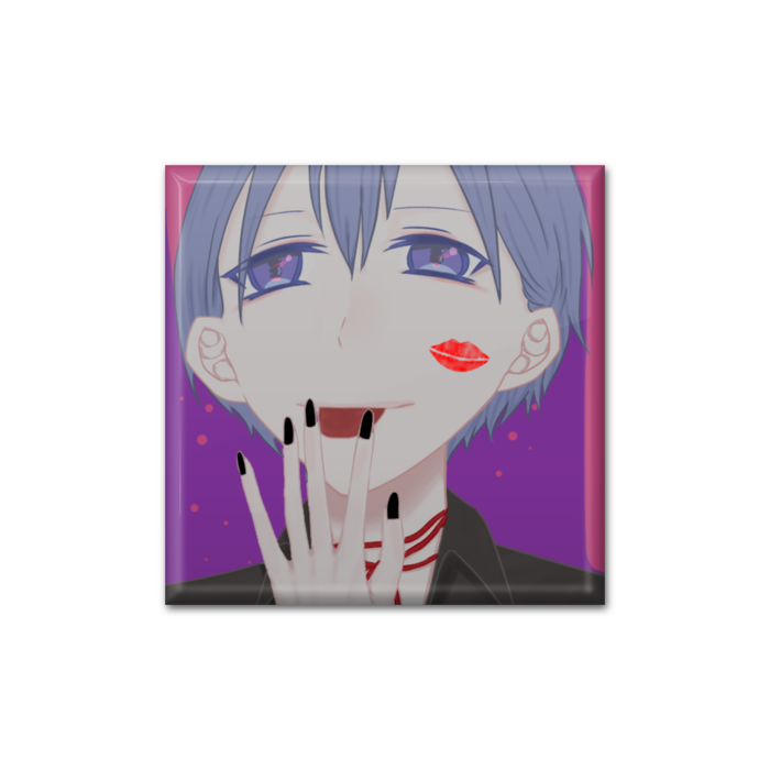 缶バッジ - 四角形40mm