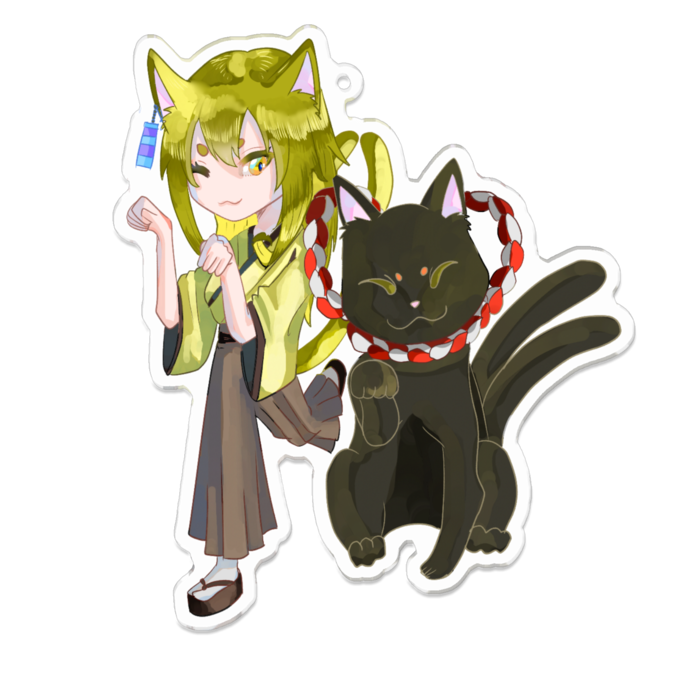 アクリルキーホルダー - 100 x 100 (mm)