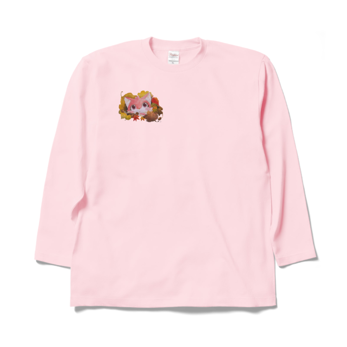 ロングスリーブTシャツ - XL - ライトピンク(2)