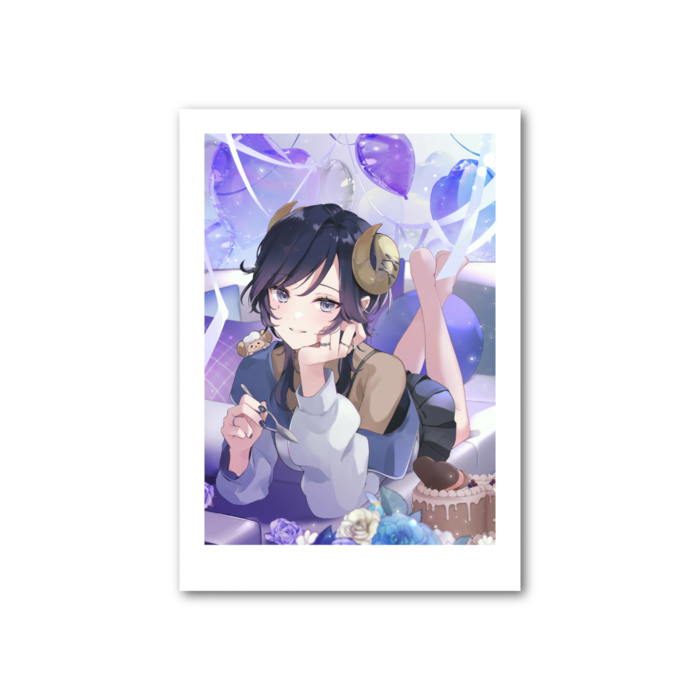 フォト風カード - 縦 - 片面