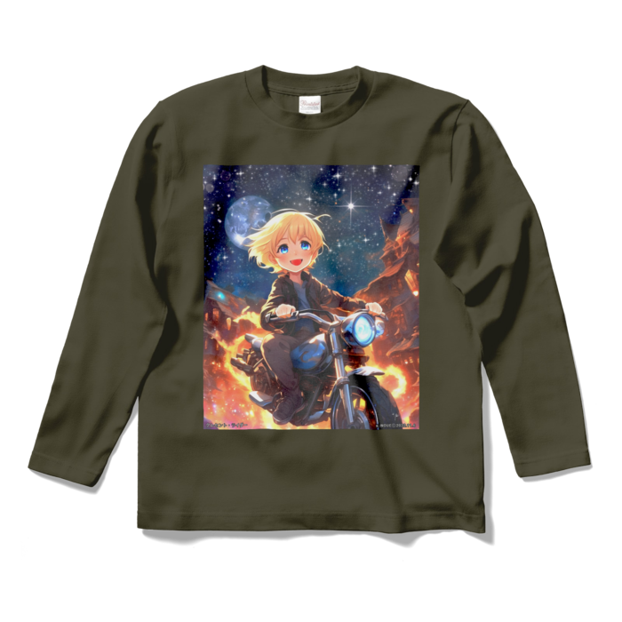 ロングスリーブTシャツ - S - アーミーグリーン