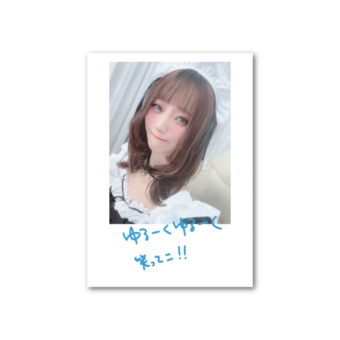 フォト風カード - 縦 - 片面