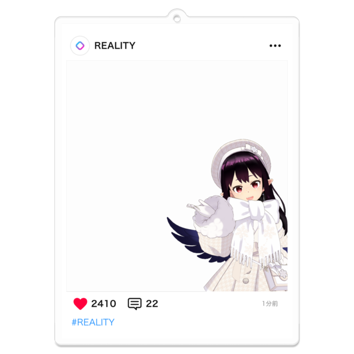 アクリルキーホルダー - 100 x 100 (mm)