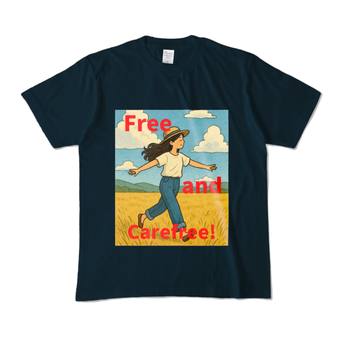 カラーTシャツ - M - ネイビー (濃色)