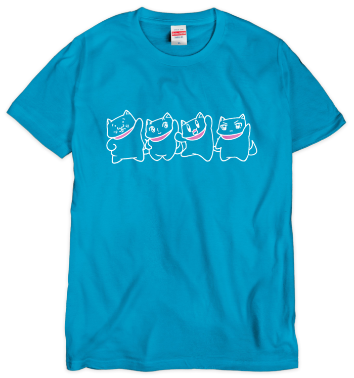 Tシャツ(シルクスクリーン印刷) - XL - 2色