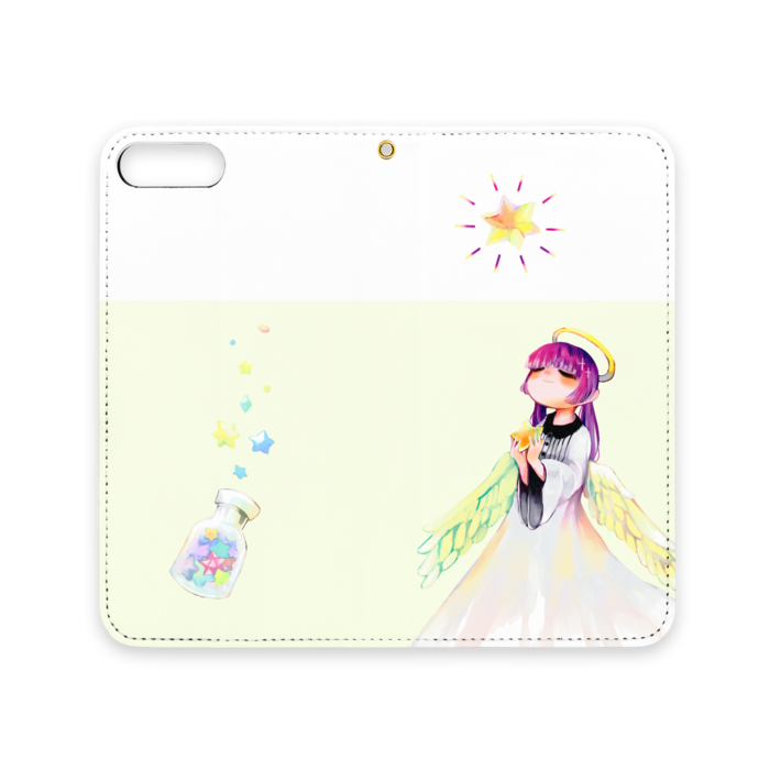 手帳型iPhoneケース（ベルトなし） - iPhone 8 Plus / 7 Plus - ストラップ穴 あり