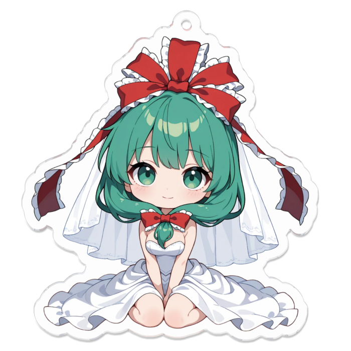 アクリルキーホルダー - 70 x 70 (mm)(キャラのみ)