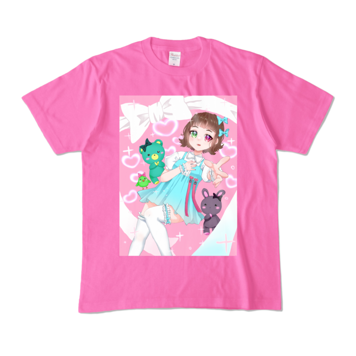 カラーTシャツ - M - ピンク (濃色)