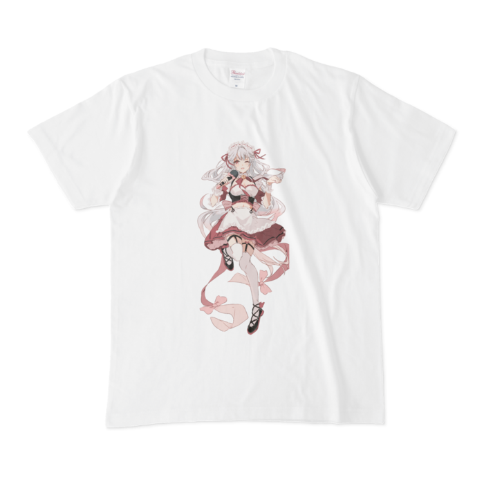 [アイドル]Tシャツ - M - 白