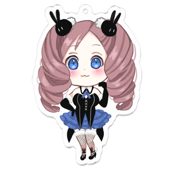 アクリルキーホルダー - 70 x 70 (mm)