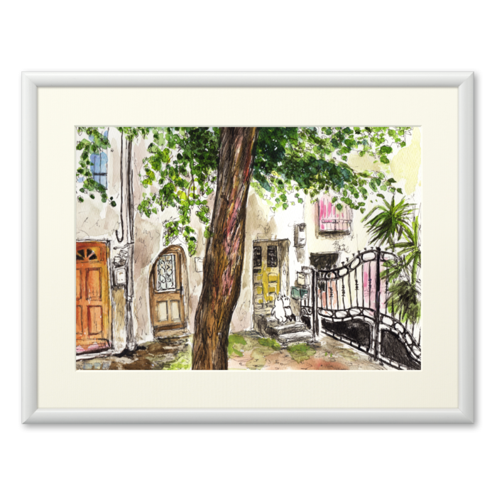 A4 - 額縁・ホワイト