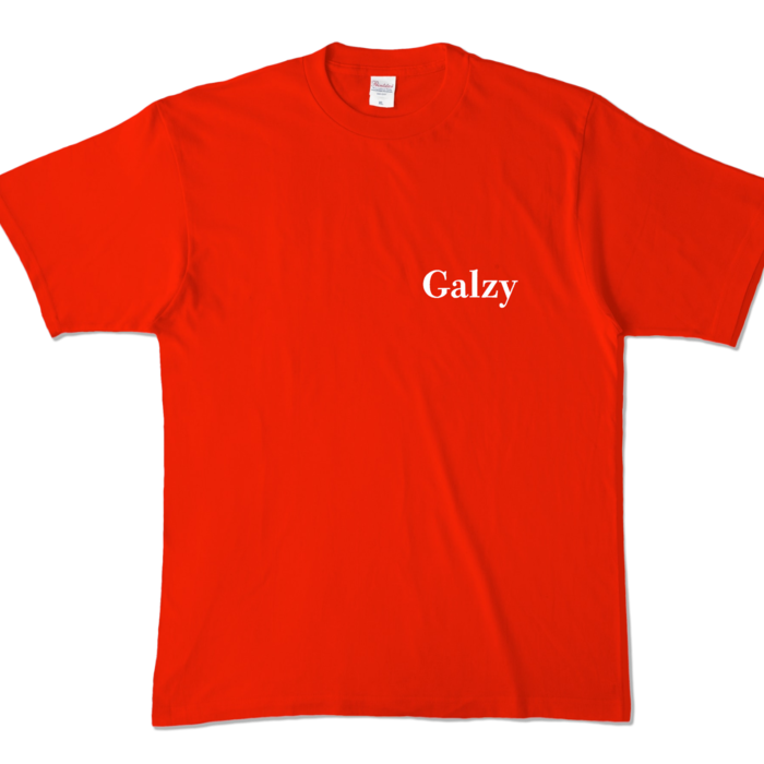 カラーTシャツ - XL - レッド (濃色)