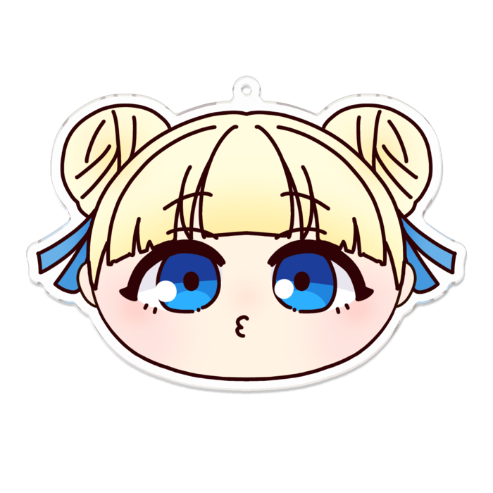 アクリルキーホルダー - 100 x 100 (mm)