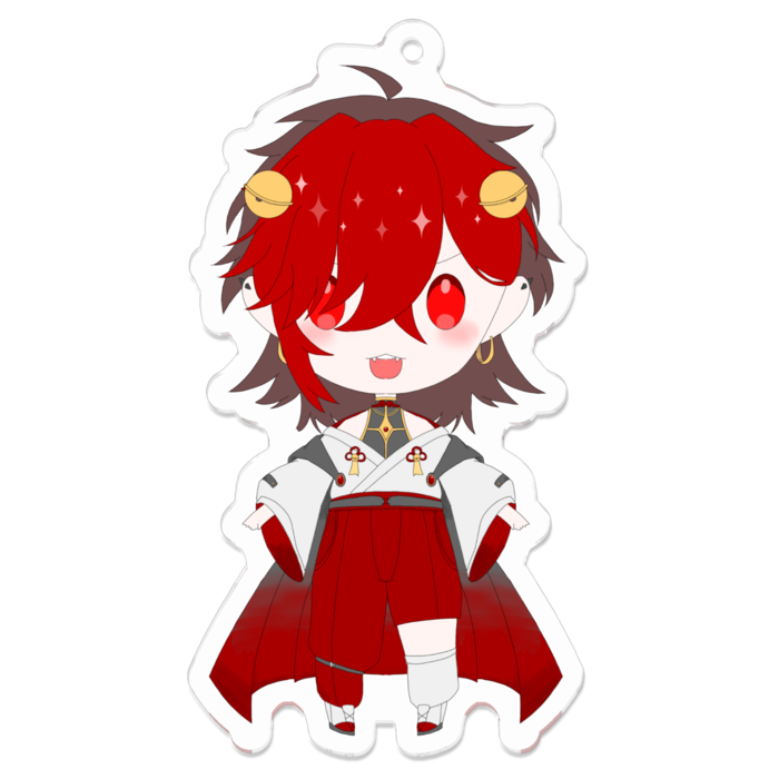アクリルキーホルダー - 70 x 70 (mm)