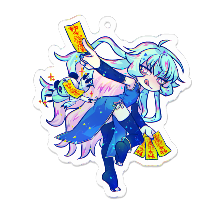 アクリルキーホルダー - 70 x 70 (mm)