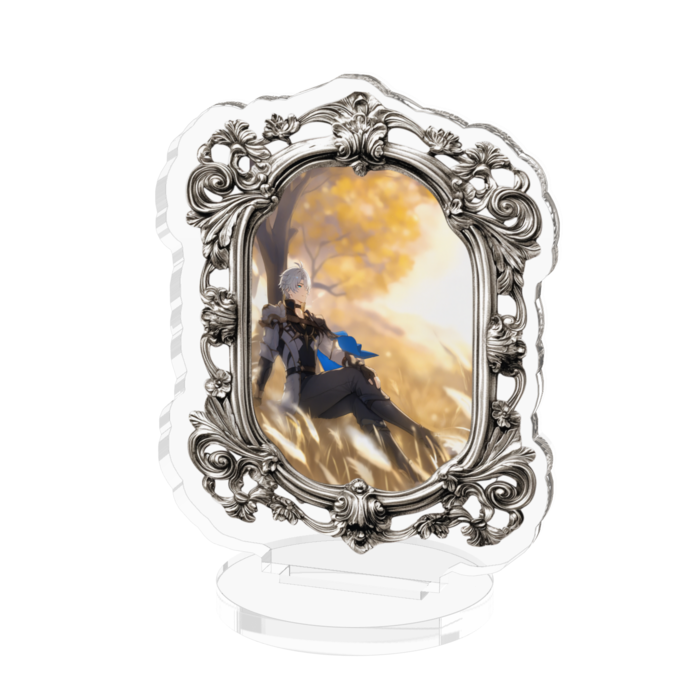 銀フレームアクリルフィギュア - 50