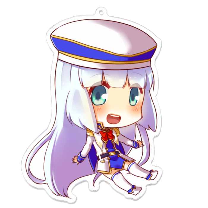 アクリルキーホルダー - 100 x 100 (mm)