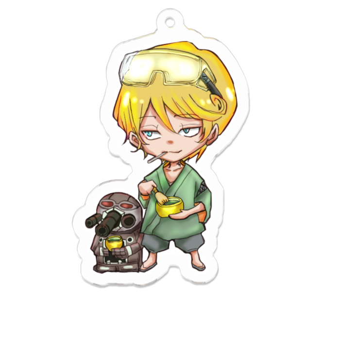 アクリルキーホルダー - 70 x 70 (mm)