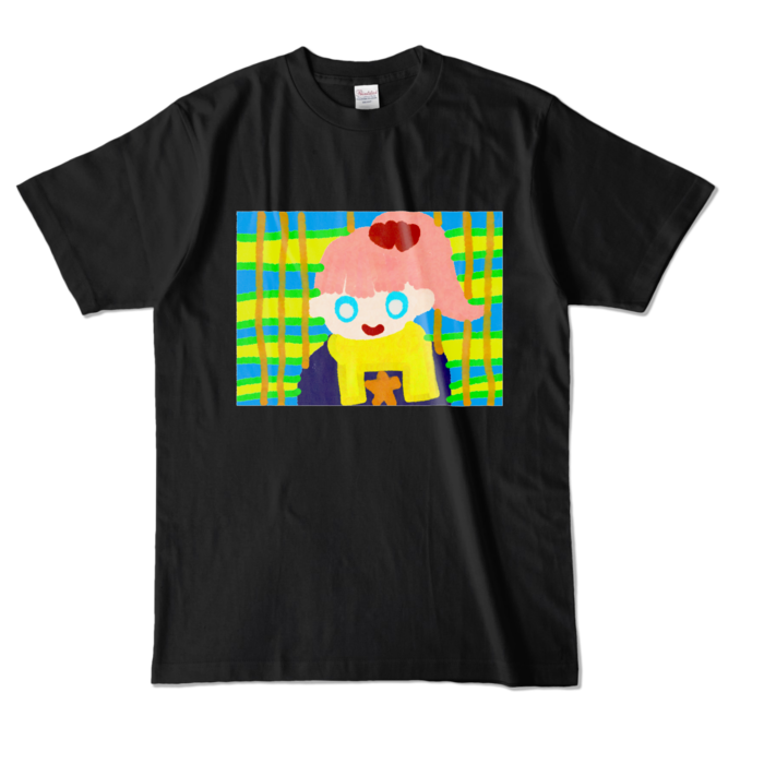 カラーTシャツ - L - ブラック (濃色)