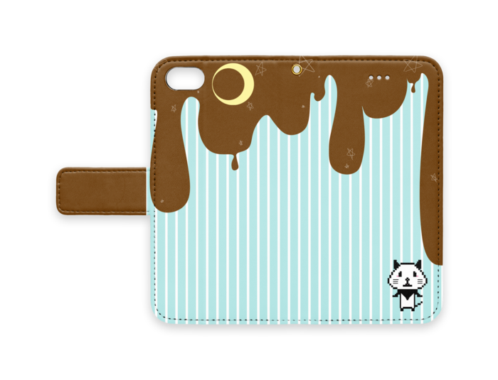 手帳型iPhoneケース - iPhone 8 / 7 - ストラップ穴 あり