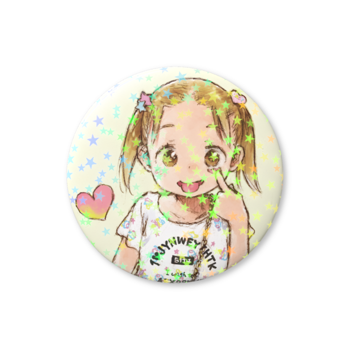 ホログラム缶バッジ - 44mm