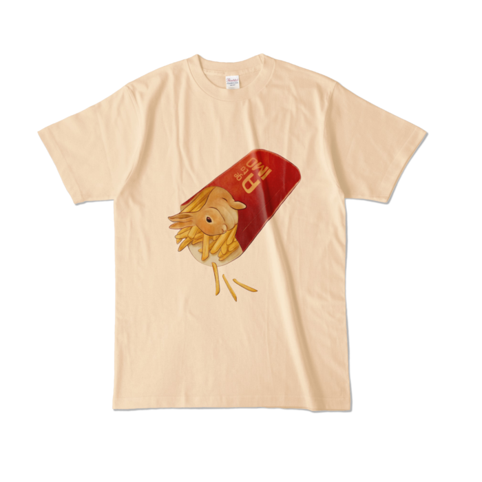 カラーTシャツ - L - ナチュラル (淡色)