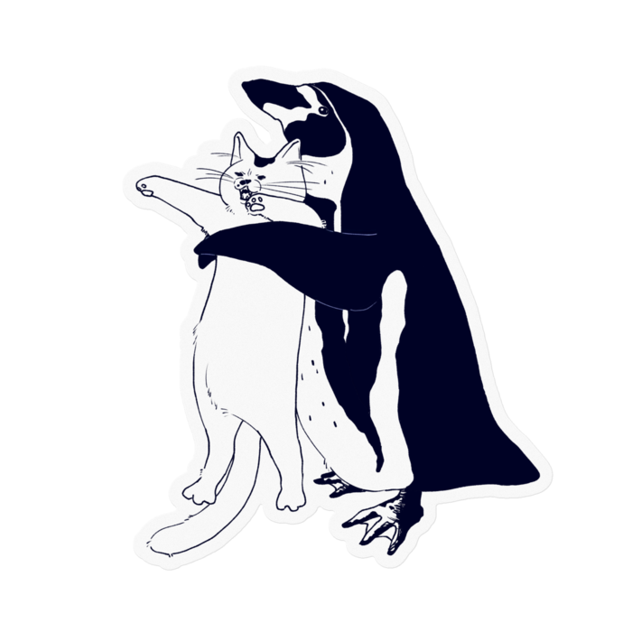 ステッカー - 100 x 100 (mm)