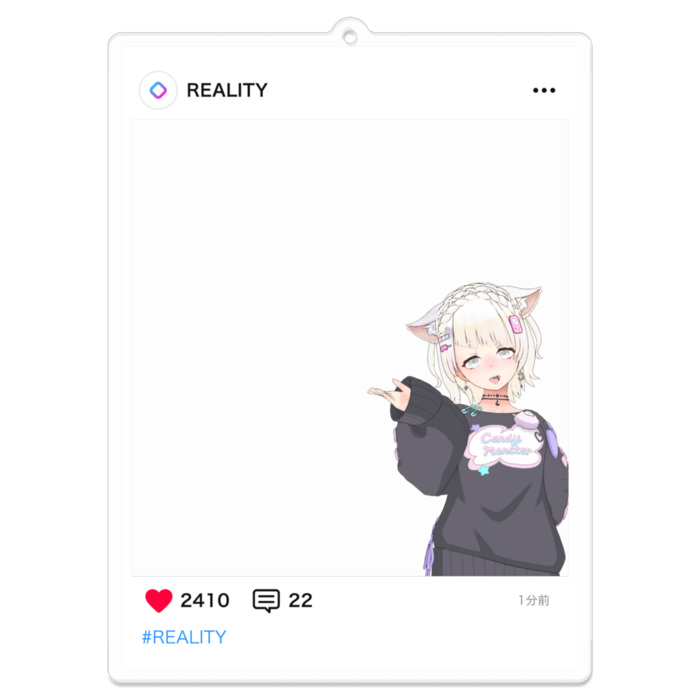 アクリルキーホルダー - 100 x 100 (mm)